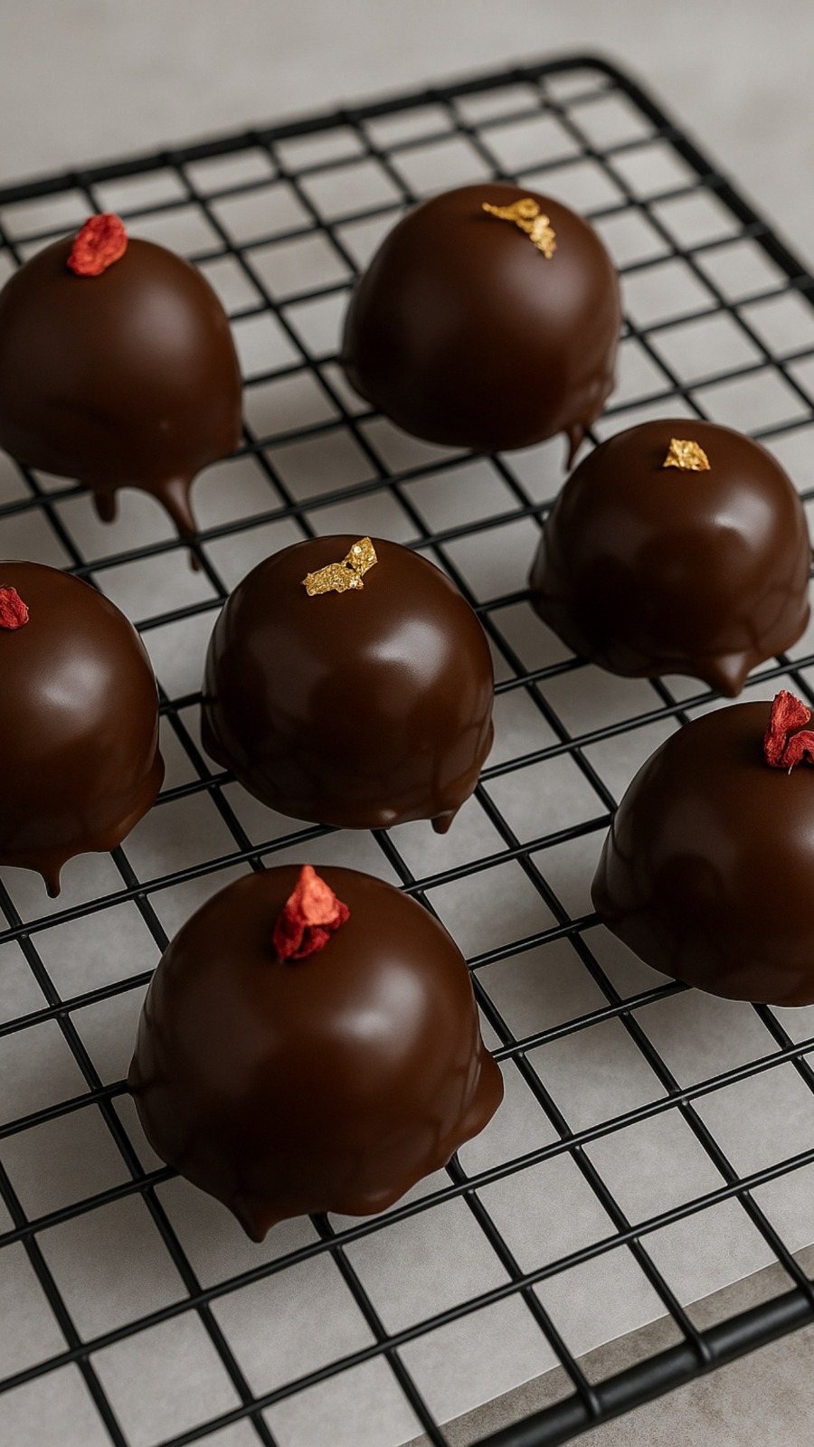 Bombones de chocolate artesanos