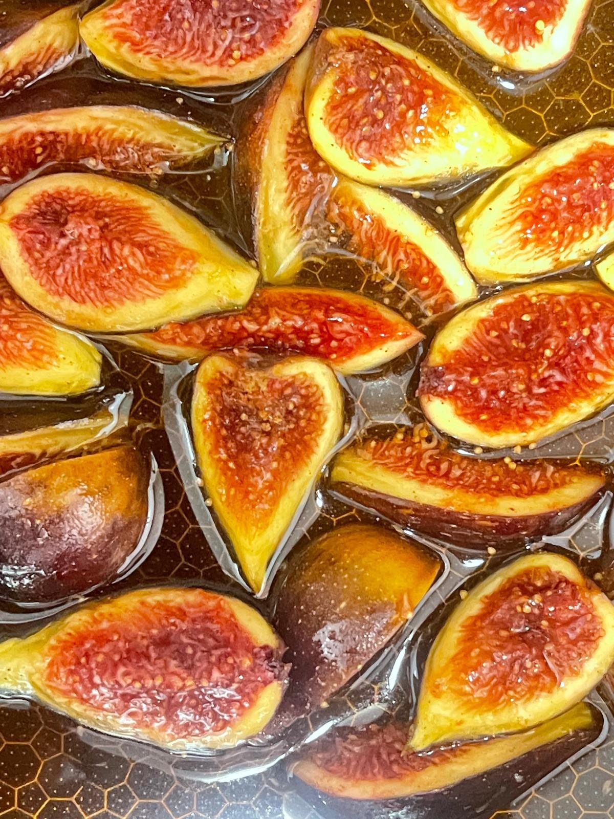 Higos caramelizados