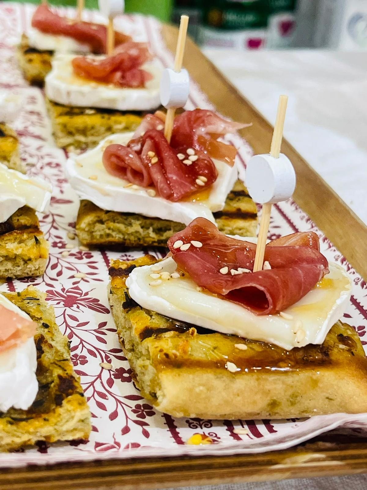 Tosta de queso y jamón